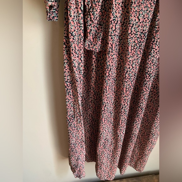 Vintage T.T. Mar Babydoll floral Dress cottage-core grunge 90’s prairie - Picture 3 of 9